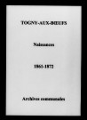 Togny-aux-Boeufs. Naissances 1861-1872