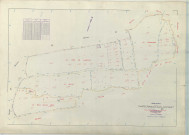 Châtelraould-Saint-Louvent (51134). Section ZD échelle 1/2000, plan remembré pour 1966, plan régulier (papier armé)