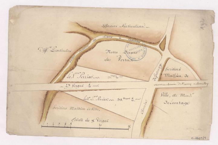 Nouveau chemin de Pierry à Chouilly, 1778.
