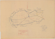 Cernay-en-Dormois (51104). Section D2 échelle 1/5000, plan mis à jour pour 1937, plan non régulier (papier)