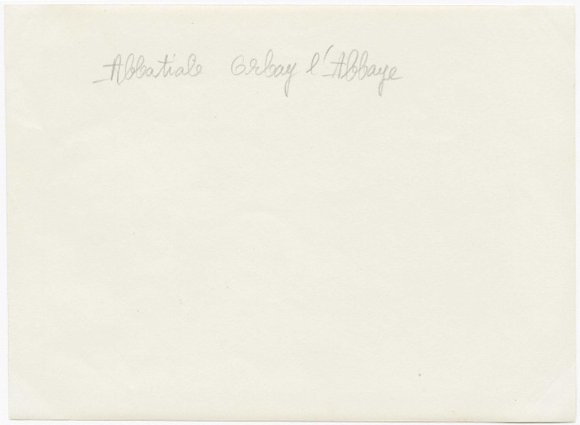 ORBAIS-L'ABBAYE. Église