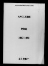 Anglure. Décès 1863-1892