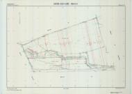Saron-sur-Aube (51524). Section YR échelle 1/2000, plan remembré pour 01/01/2000, plan régulier de qualité P5 (calque)