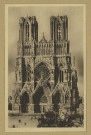 REIMS. La Cathédrale de Reims après la guerre / Loth, Phot.Collection Champagne Pommery et Greno