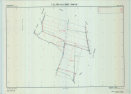 Villers-Allerand (51629). Section ZB échelle 1/2000, plan remembré pour 2007, plan régulier de qualité P5 (calque).