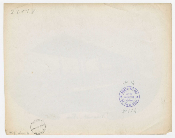 Modèles de biplan Hanriot : H 14, H 32, H 34 / Photo Valère