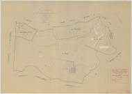 Saint-Remy-en-Bouzemont-Saint-Genest-et-Isson (51513). Section A2 échelle 1/2000, plan mis à jour pour 1955, plan non régulier (papier)