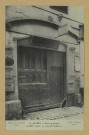 REIMS. 15. Porte gothique du XIVe siècle, 22, rue de Tambour / Cliché F. Rothier, 1908.
(51 - Reimsphototypie J. Bienaimé).Sans date
Société des Amis du Vieux Reims