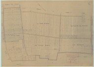 Beaumont-sur-Vesle (51044). Section V2 échelle 1/1250, plan mis à jour pour 1949, plan non régulier (papier).