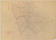 Clamanges (51154). Section E1 échelle 1/2500, plan mis à jour pour 1937, plan non régulier (papier)