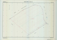 Haussimont (51285). Section YH échelle 1/2000, plan remembré pour 01/01/1991, plan régulier de qualité P5 (calque)