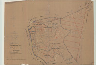 Forestière (La) (51258). Section D1 échelle 1/5000, plan mis à jour pour 01/01/1933, non régulier (papier)