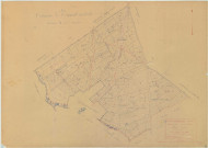 Faux-Vésigneul (51244). Vésigneul-sur-Coole (51615). Section A échelle 1/2500, plan mis à jour pour 1936, plan non régulier (papier)