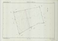 Broussy-le-Grand (51090). Section YE échelle 1/2000, plan remembré pour 01/01/1980, plan régulier de qualité P5 (calque)