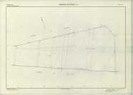 Margerie-Hancourt (51349). Section ZH échelle 1/2000, plan remembré pour 1974, plan régulier (papier armé)