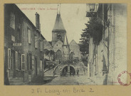 LOISY-EN-BRIE. L'Église. La Fontaine.Collection Parisot