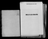 Billy-le-Grand. Naissances 1878