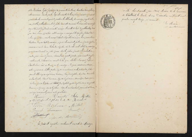 Chaltrait. Mariages 1893-1929