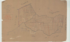 Arzillières-Neuville (51017). Section A2 échelle 1/2000, plan mis à jour pour 1933, plan non régulier (calque)