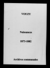 Vouzy. Naissances 1873-1882