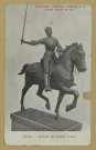 REIMS. Statue de Jeanne d'Arc. Champagne Théophile Roederer et Cie.
