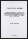 Perthes-lès-Hurlus. Décès 1892-1909