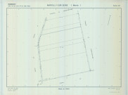 Marcilly-sur-Seine (51343). Section ZM échelle 1/2000, plan remembré pour 01/01/1993, plan régulier de qualité P5 (calque)