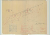 Tinqueux (51573). Section D1 échelle 1/1250, plan mis à jour pour 1936, plan non régulier (calque).