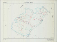 Chemin (Le) (51143). Section ZK 2 échelle 1/2000, plan remembré pour 2005 (extension sur Villers-en-Argonne section ZC, Passavant en Argonne section ZA), plan régulier (calque)