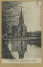 GUEUX. Les environs de Reims. The Neighbourhod of Rheims-117- Gueux-L'Église et le Lac. The church. The lac.Collection G. Dubois, Reims