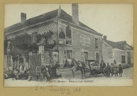 JUVIGNY. Hôtel et Café Mangin.
Édition Debar frères.[vers 1916]