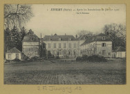 JUVIGNY. 1. Après les Inondations de janvier 1910. Le Château / Durand, photographe.