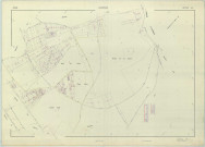 Vandières (51592). Section AD échelle 1/2000, plan renouvelé pour 1969, plan régulier (papier armé).