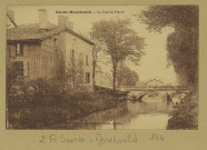 SAINTE-MENEHOULD. Le Pont de Pierre.
(51 - Sainte-MenehouldMartinet).[vers 1914]
