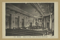 REIMS. 159. Hôtel de Ville. Salle du Conseil Municipal.
ReimsA. Quentinet.Sans date
