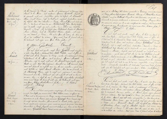 Pierry. Décès 1893-1912