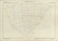 Chaudefontaine (51139). Section ZB échelle 1/2000, plan remembré pour 1971, plan régulier (papier armé)