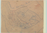 Magneux (51337). Section A6 échelle 1/1250, plan mis à jour pour 1933, plan non régulier (papier).