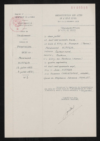 Ponthion. Décès 1873-1902 (reconstitutions)