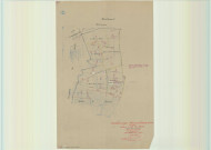 Pontfaverger-Moronvilliers (51440). Section A échelle 1/5000, plan mis à jour pour 1955, plan non régulier (papier).