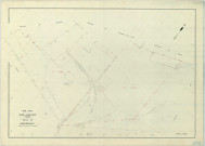 Élise-Daucourt (51228). Section ZA échelle 1/2000, plan remembré pour 1971, plan régulier (papier armé)