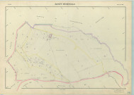 Sainte-Menehould (51507). Section AW échelle 1/2000, plan renouvelé pour 1966, plan régulier (papier armé)