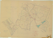 Villeneuve-lès-Charleville (La) (51626). Section C1 échelle 1/5000, plan mis à jour pour 01/01/1955, non régulier (papier)
