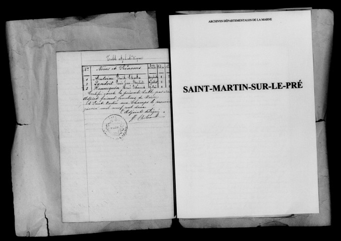 Saint-Martin-aux-Champs. Naissances 1901