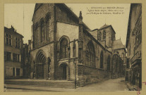 CHÂLONS-EN-CHAMPAGNE. 3- Église St-Alpin, bâtie vers 1130 par l'Evêque de Châlons Geoffroy Ier.
Château-ThierryBourgogne Frères.Sans date