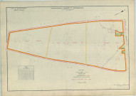 Matougues (51357). Section ZB échelle 1/2000, plan remembré pour 1958 (renouvelé pour 1961), plan régulier (papier armé)