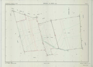 Broussy-le-Grand (51090). Section YC échelle 1/2000, plan remembré pour 01/01/1980, plan régulier de qualité P5 (calque)