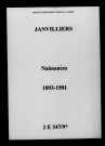 Janvilliers. Naissances 1893-1901