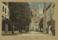 SÉZANNE. Rue du Champ-Benoist.
MatouguesÉdition Artistiques OR Ch. Brunel.[vers 1930]
Collection Badée, Sézanne