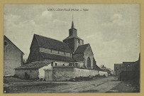 VERT-TOULON. Vert-la-Gravelle (Marne). Église.
Édition JDoublet.Sans date